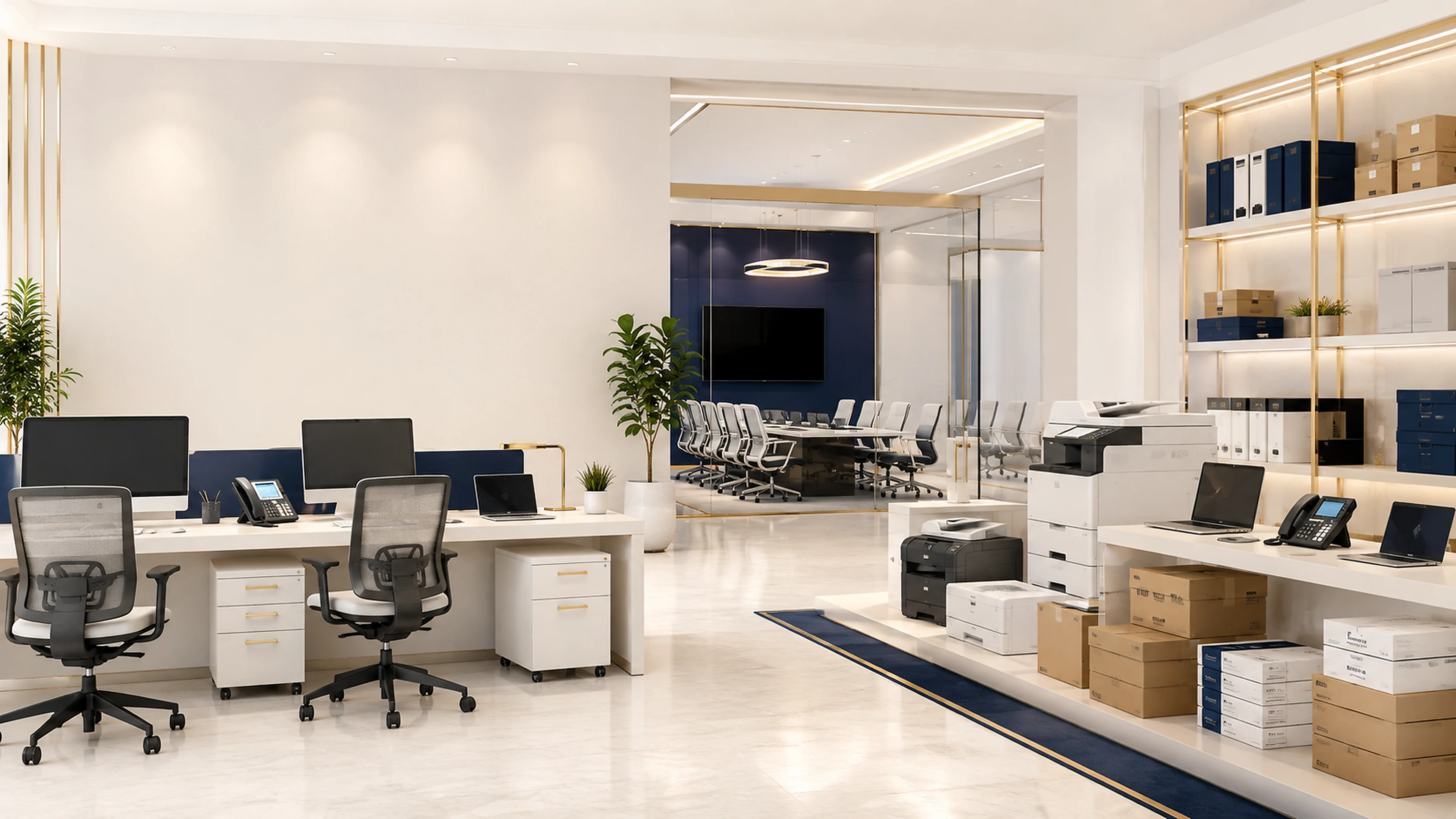 Representative premium office technology and equipment procurement