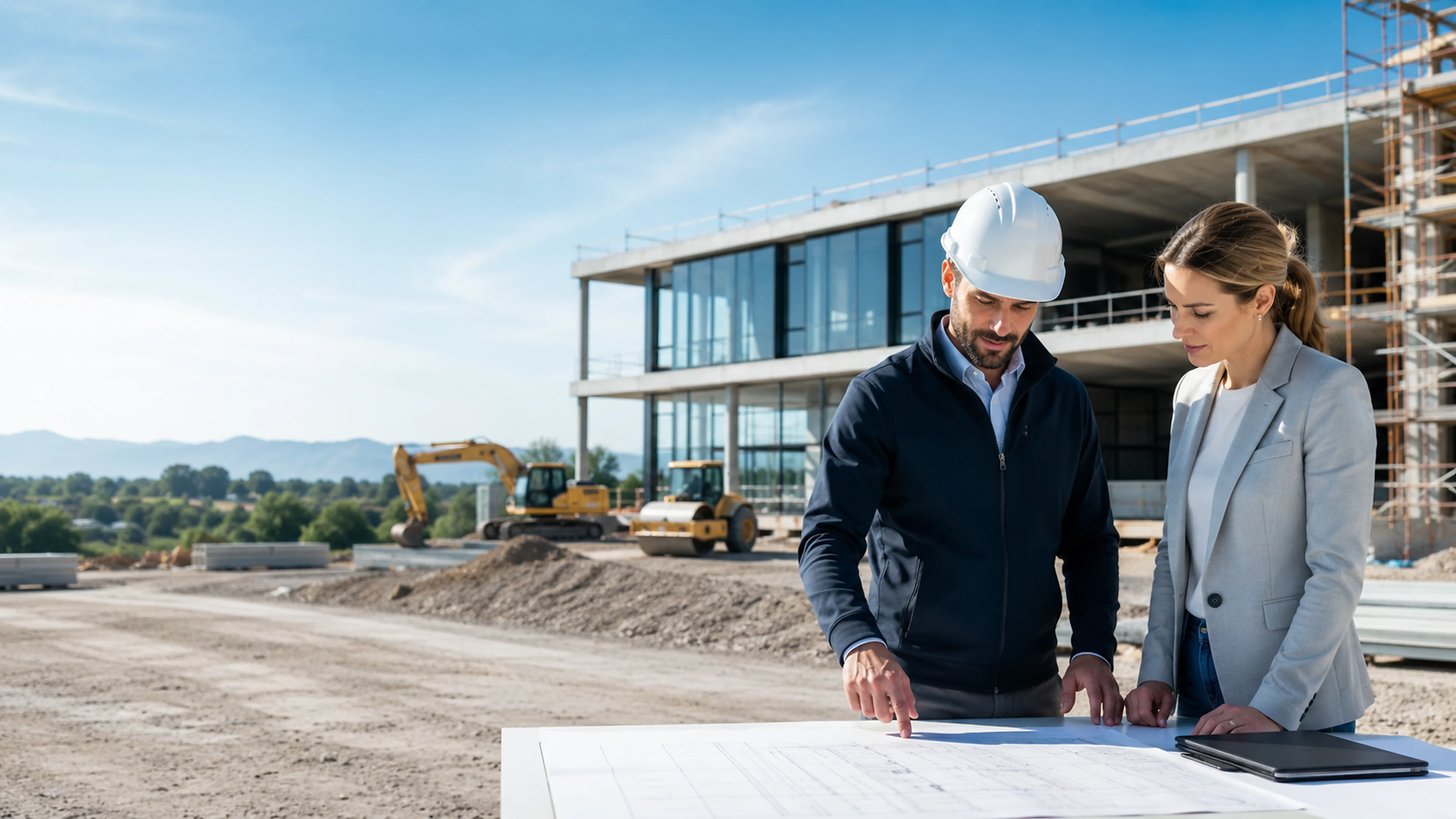 Representative construction planning and project coordination